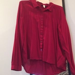 Maroon blouse