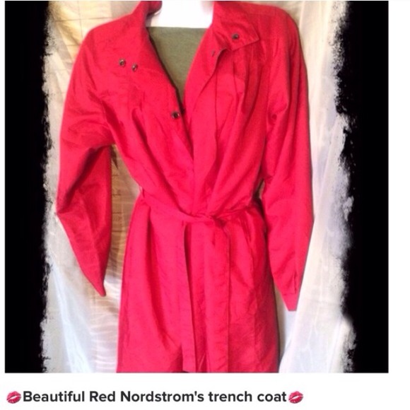 👠👠RED TRENCH COAT🍁🍁
