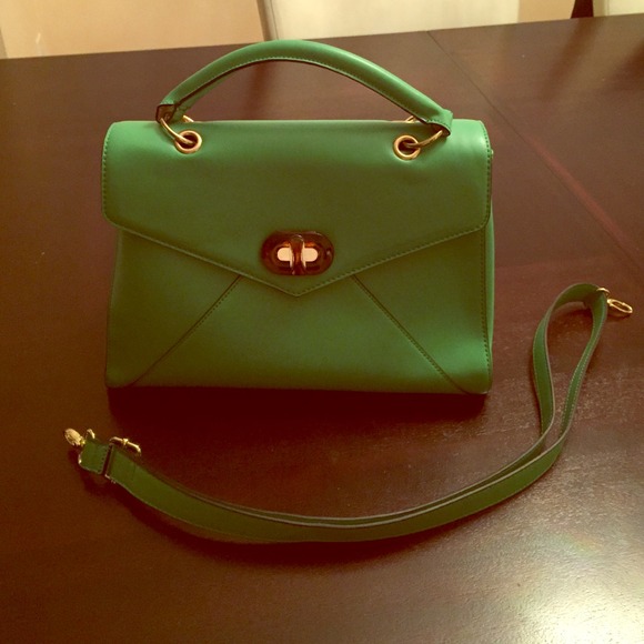ALDO Lime green handheld bag