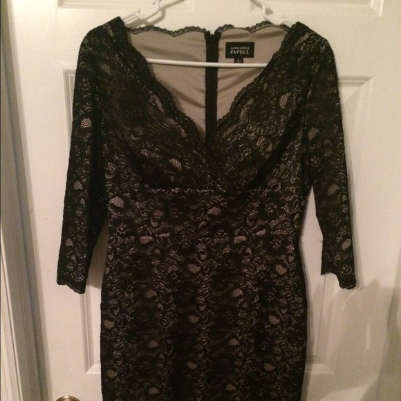 Adrianna Papell lace dress