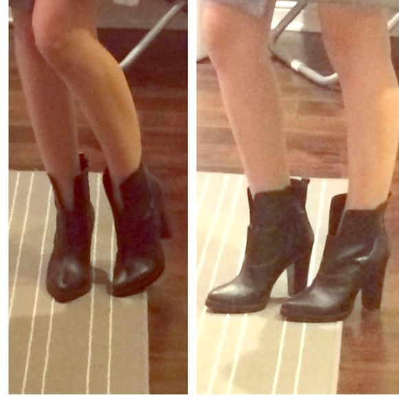 Zara black boots