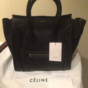Celine Luggage Mini 100% auth