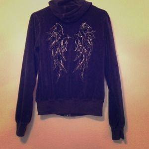 Miss me zip up hoodie