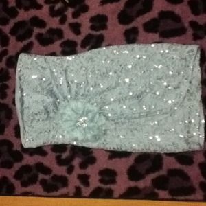 Morgan & Co. Pale blue dress