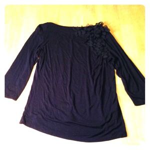 XL Black Anne Klein dressy shirt