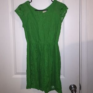 Green dress size small