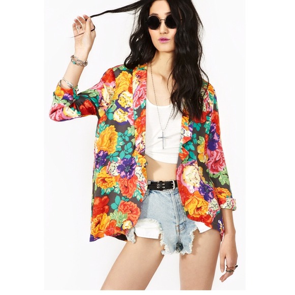 MINKPINK Jackets & Blazers - 🌷🌸Floral Blazer Kimono🌸🌷