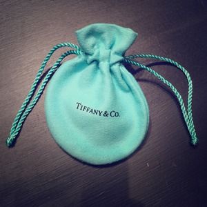 Small Tiffany jewelry bag