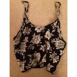 Brandy Melville Floral Tank Top
