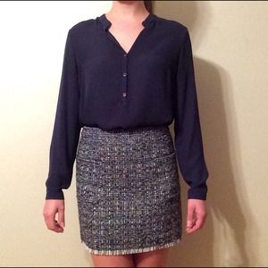 NWT Brooks Brothers Tweed Skirt