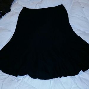 Black mermaid skirt Eileen fisher