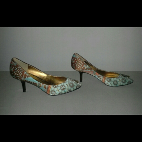 Nine West Peep Toe Pumps