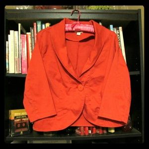 Beautiful Red Lightweight Blazer