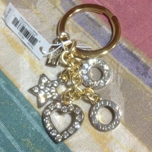 <sold> Authentic Coach keychain