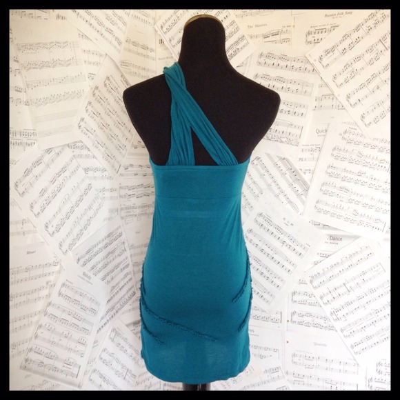 {Free People} Turquoise Top - Picture 2 of 4