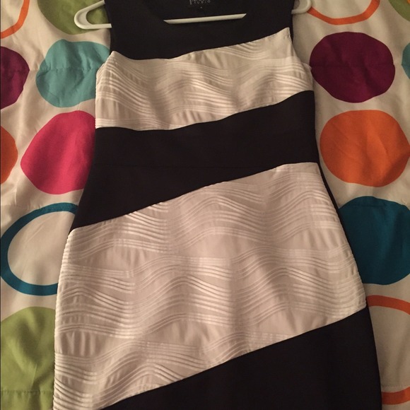 Black & White cocktail dress
