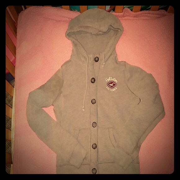 Grey Hollister jacket