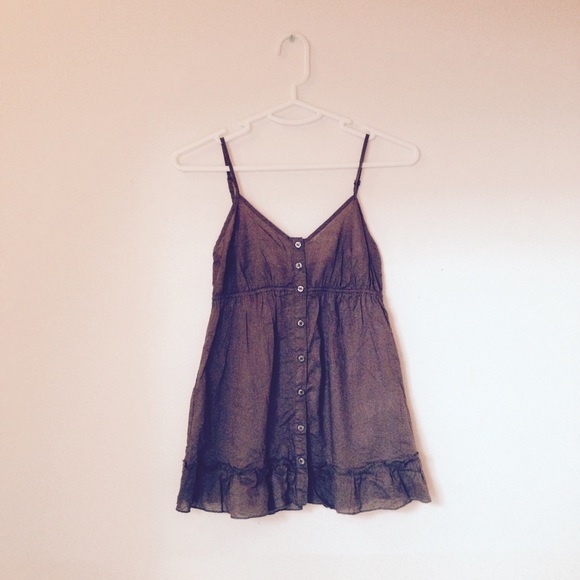 Olive Babydoll Top