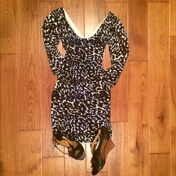 GUESS Cut-out Sweater Dress