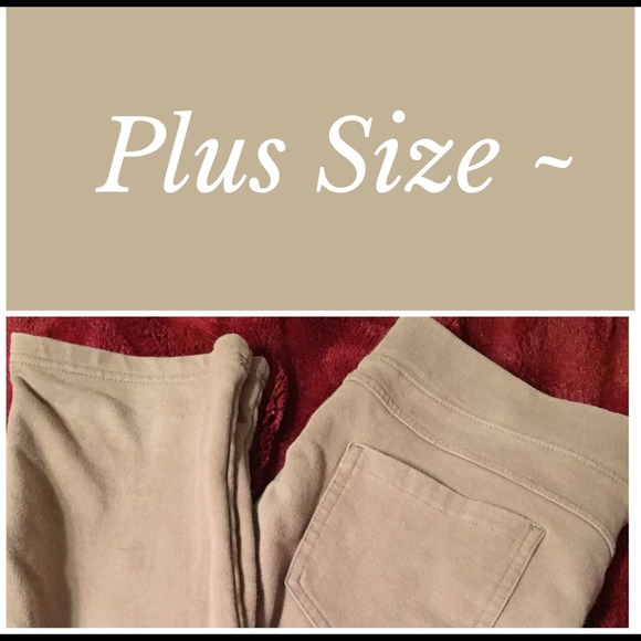 Stretchy Tan Pants