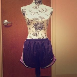 Purple Nike Athletoc Shorts