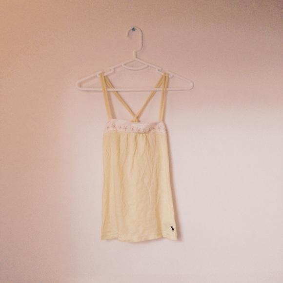 BUNDLE FOR $2 Yellow Beaded Tank Top