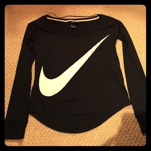 Nike black long sleeve