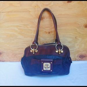 B. Makowsky Leather Handbag