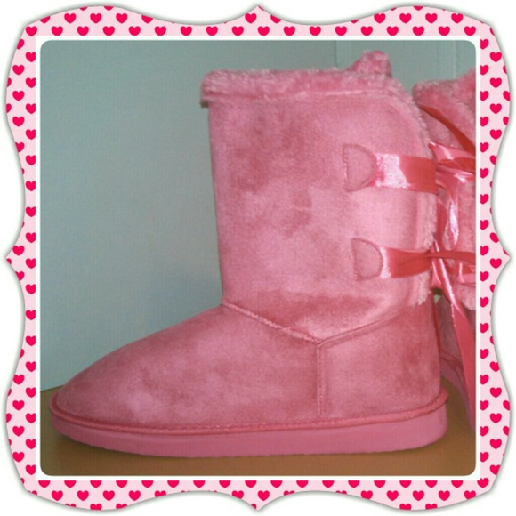 Rue21 Boots - 🎅 NWT Rue 21 Pink Suede-like "Kimora" Boots - XL