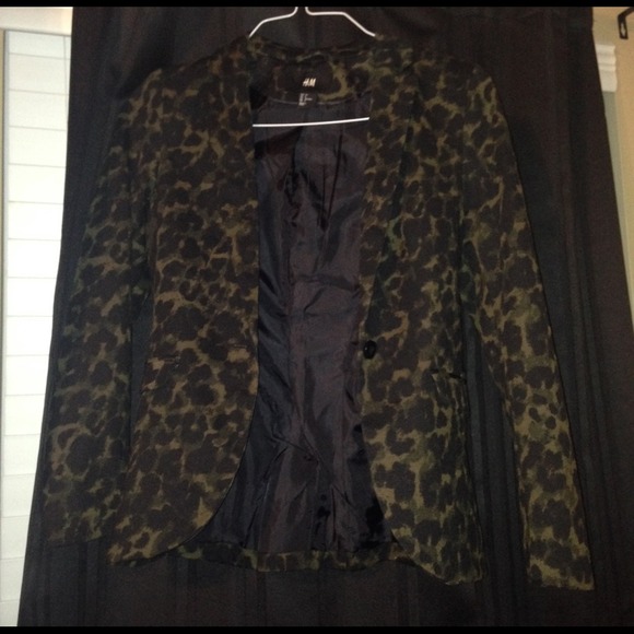 H&M leopard print jacket!