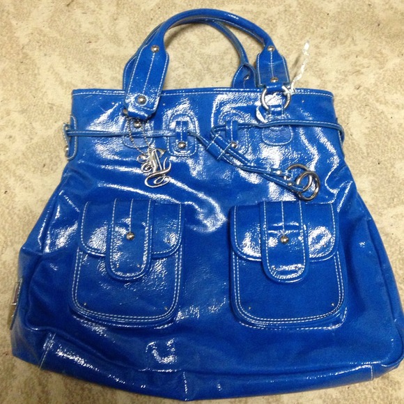 Blue Luxy handbag