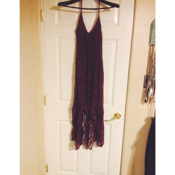 Free People Crochet Dress