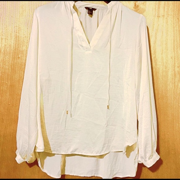 Cream blouse