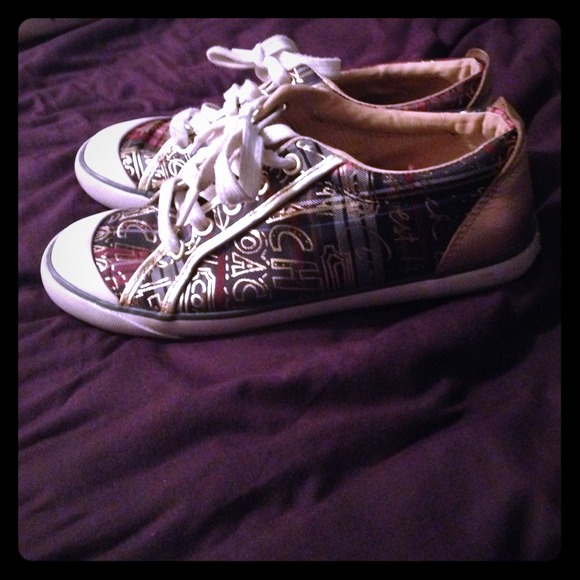 Amazing Coach poppy edition sneakers 6.5