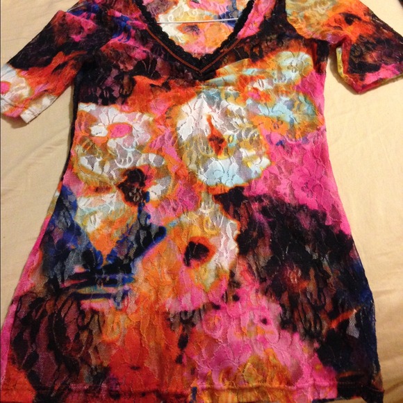 Lacy top by BKE