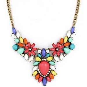 Colorful Statement Necklace