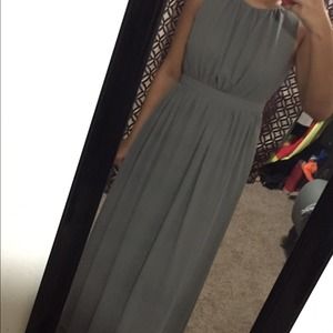 Grey formal dress