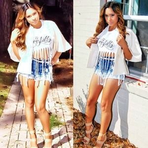 Cristallo Couture Graphic Top
