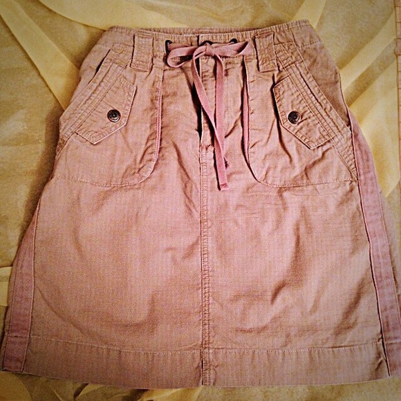 Khaki skirt size 6