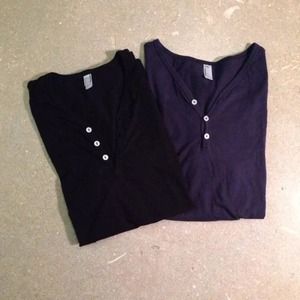 ‼️SOLD‼️American Apparel Jersey Henley