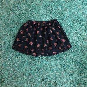 Flowery skirt