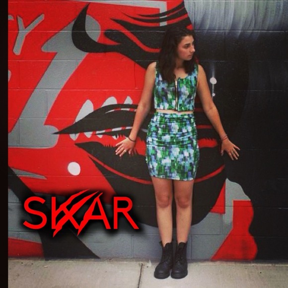 Two piece: tank/skirt