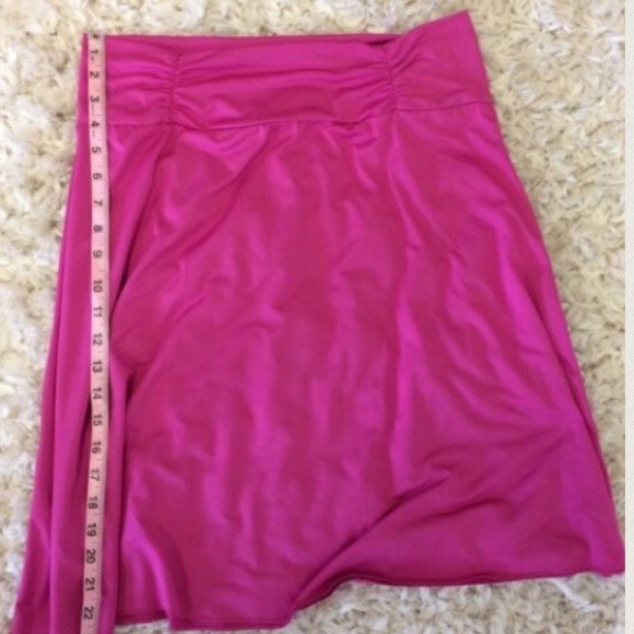 Pink Yoga Skirt 22" length