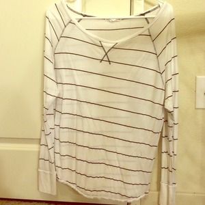 Striped Long Sleeve Top
