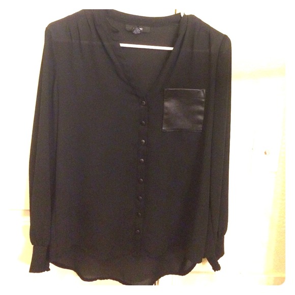Dressy black long sleeve