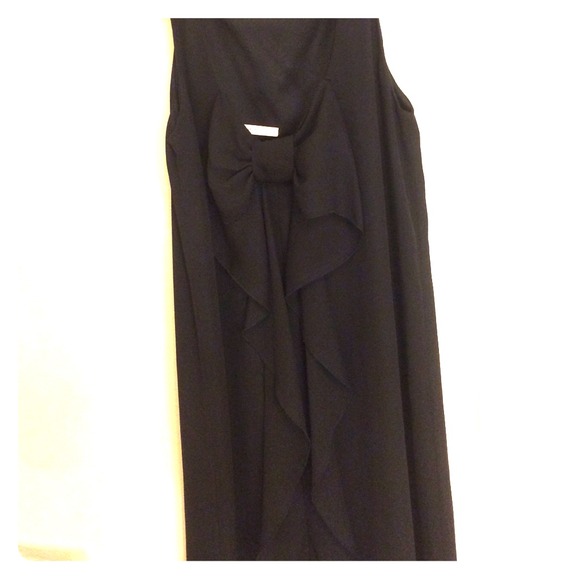 Black dress with bow back!