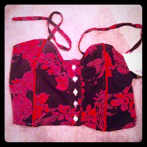 NWT Pink/Rose tube top