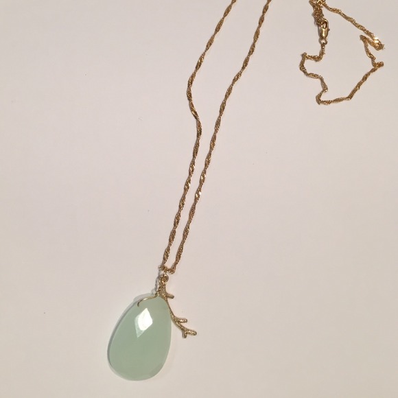 DailyLook Peridot Pendant Long Necklace