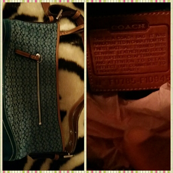 Coach bag & matching wallet - Picture 3 of 4