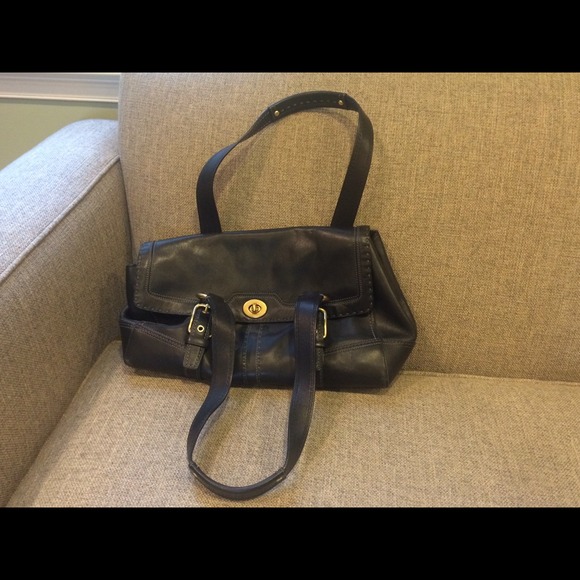 Lowest price!!  Coach black tote